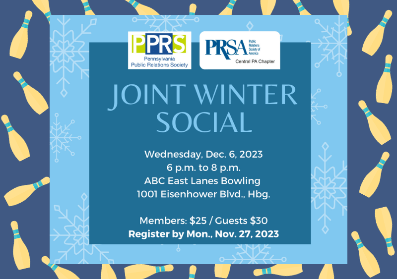 2023 PRSA/PPRS Joint Winter Social